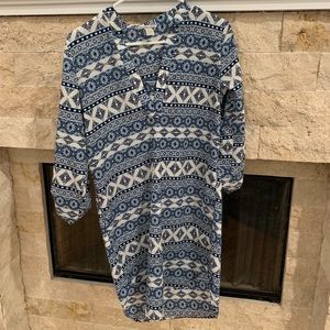 Charlotte Russe Sailor Dress Size Small in Blue